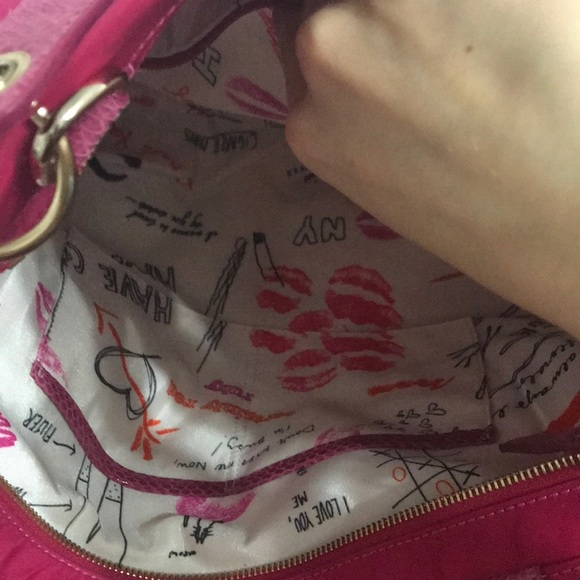 Kate Spade Hot Pink Purse - Picture 6 of 7
